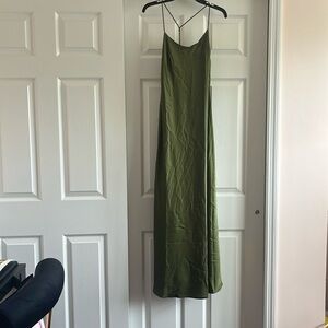 Sage dress forever 21 dress